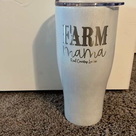 Farm Mama  27oz insulated Tumbler New Cup with slider lid new - Picture 1 of 2